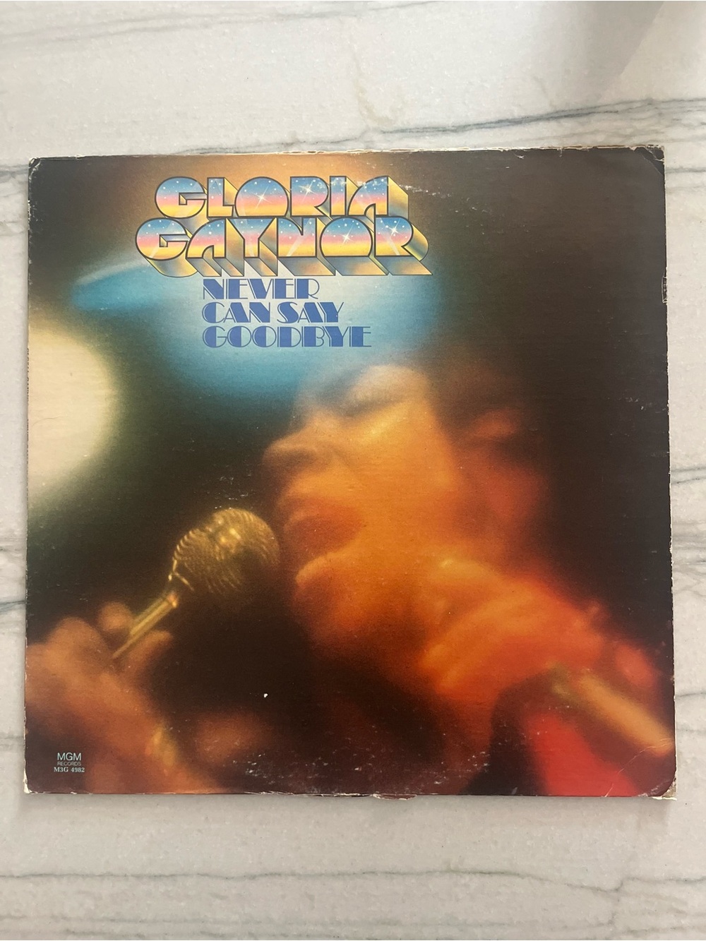 Gloria Gaynor Never Can Say Goodbye 1975 vinyl record